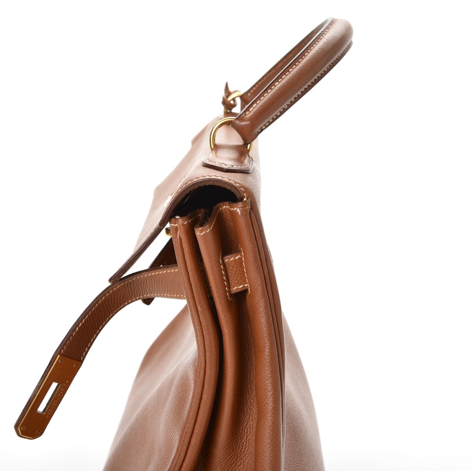 Hermes Courchevel Kelly Retourne 32 Gold 30 of 44