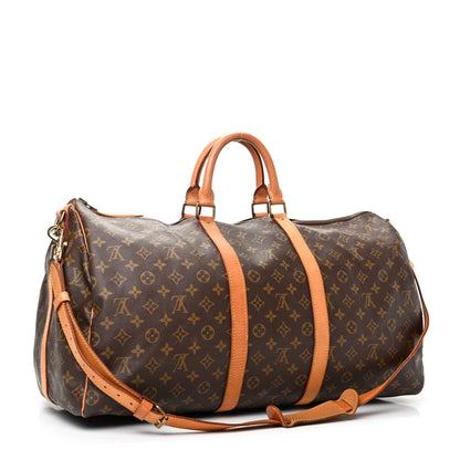 Louis Vuitton Monogram Keepall Bandouliere 55 2 of 11