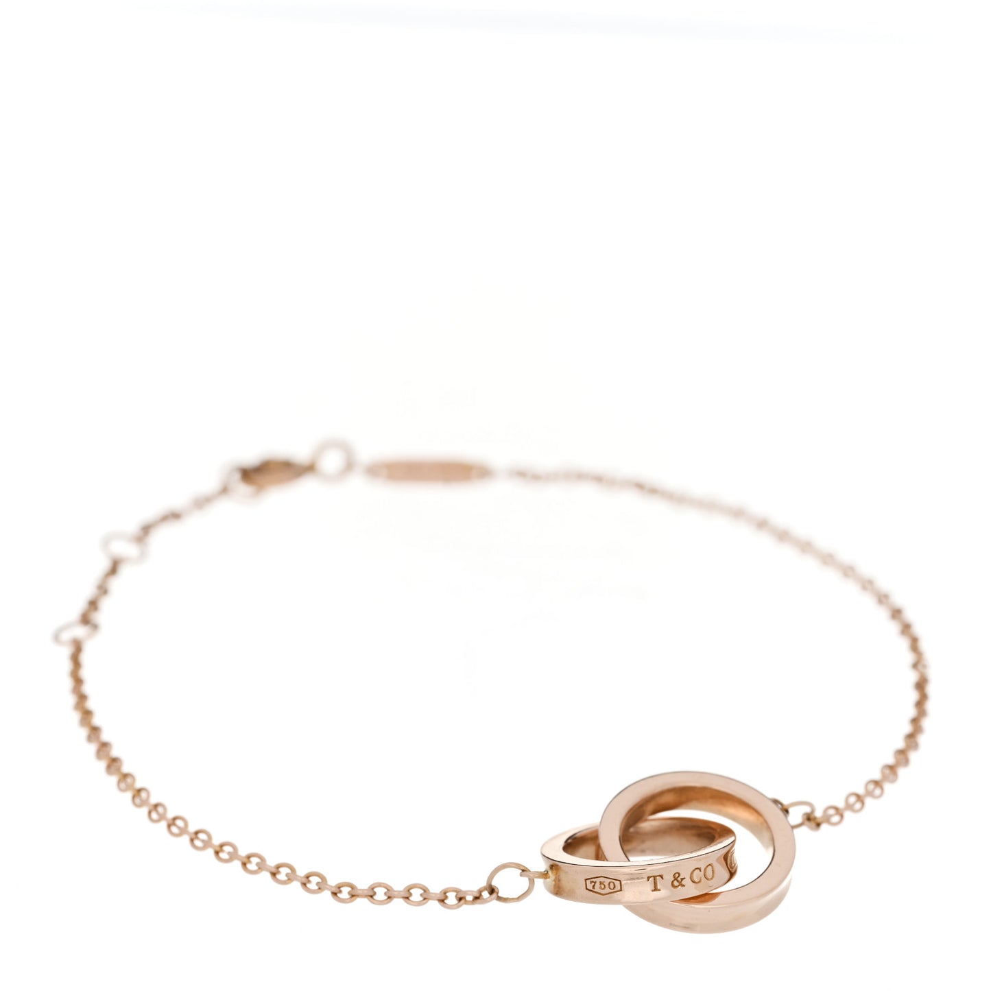 18K Rose Gold 1837 Interlocking Circles Bracelet