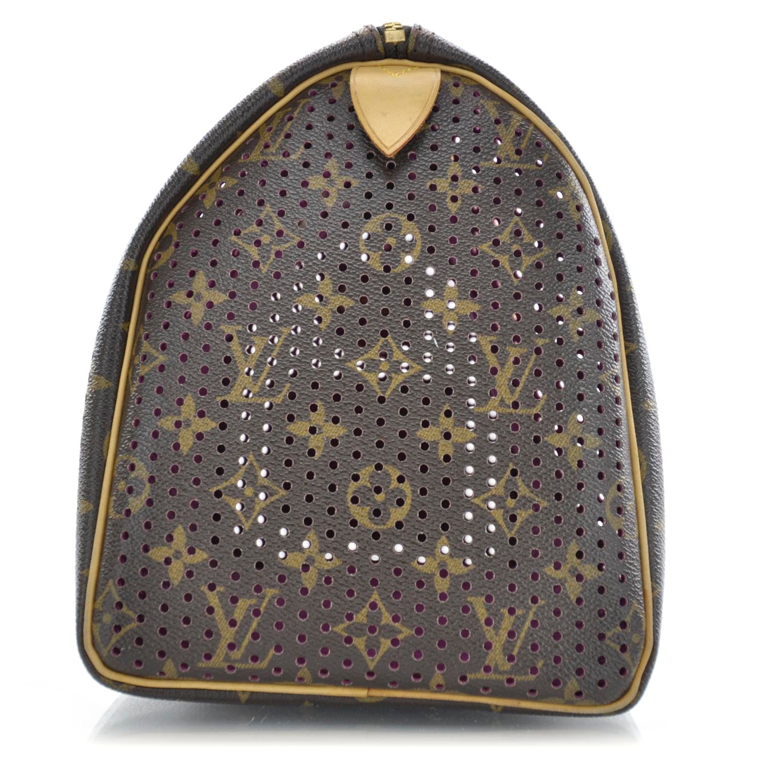 Louis Vuitton Monogram Perforated Speedy 30 Fuchsia 5 of 9
