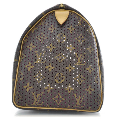 Louis Vuitton Monogram Perforated Speedy 30 Fuchsia 5 of 9