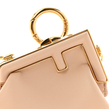 Fendi Shiny Nappa Nano Fendi First Bag Charm Poudre 8 of 12