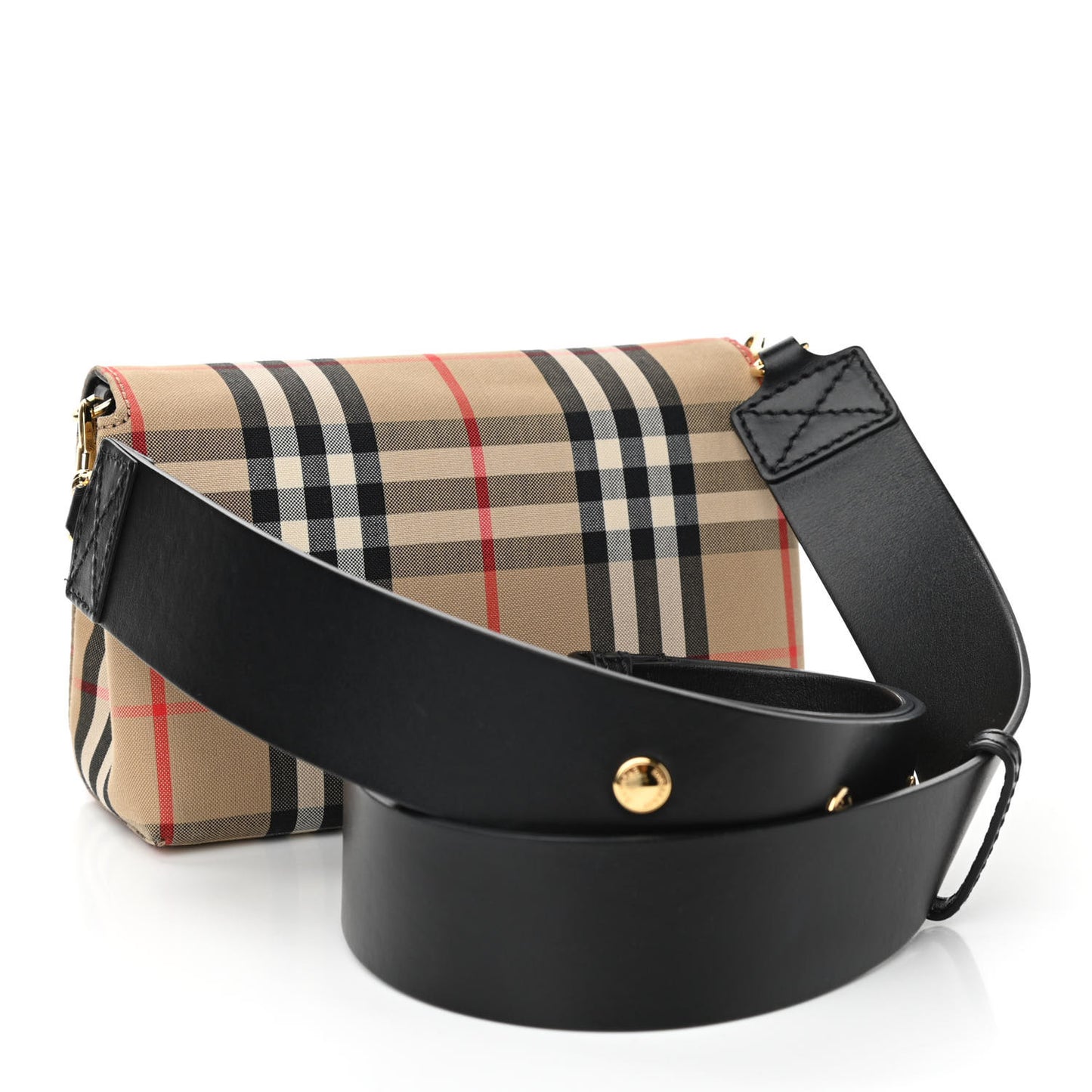 Vintage Check Hackberry Crossbody Bag Archive Beige Black