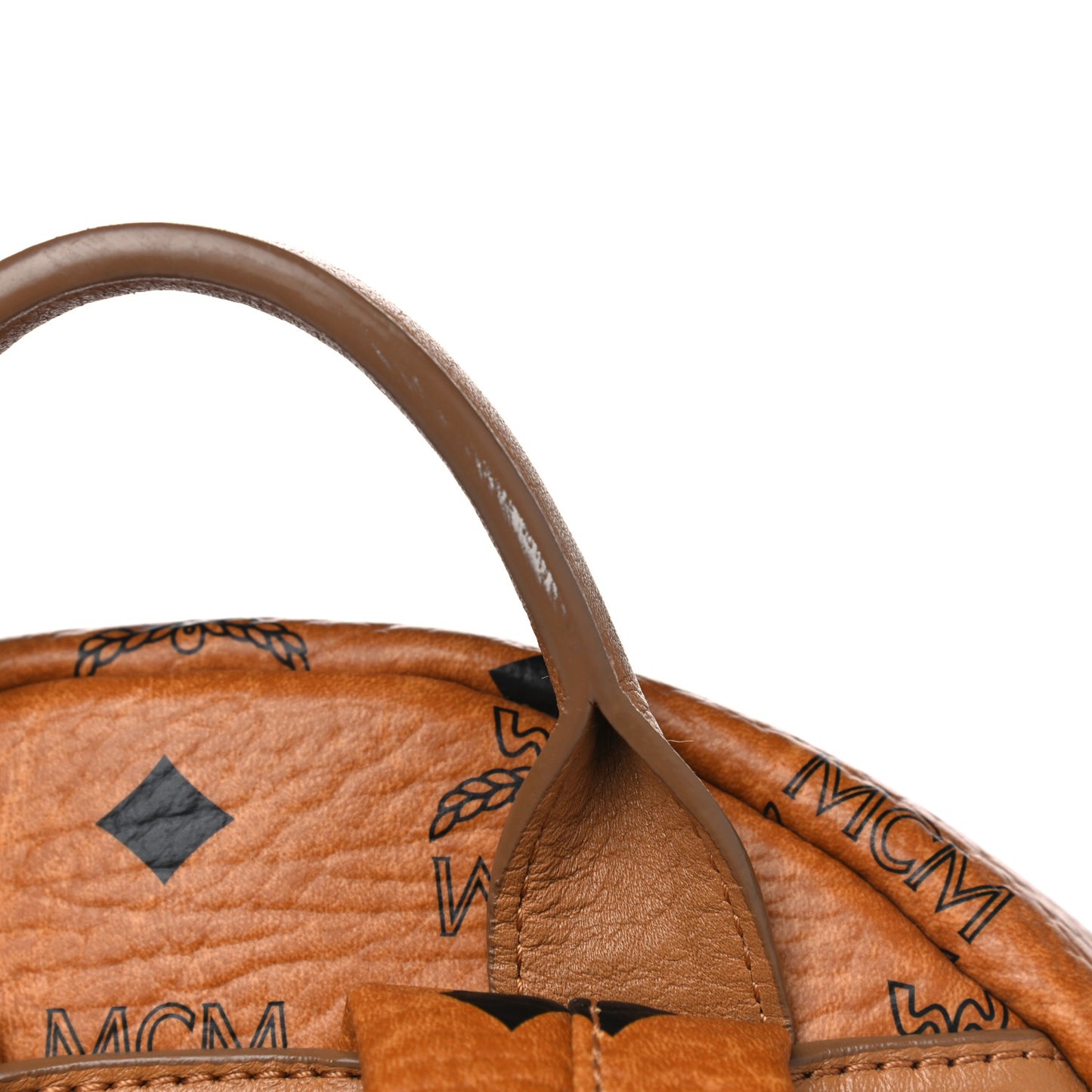Visetos Studded Small Stark M Backpack Cognac