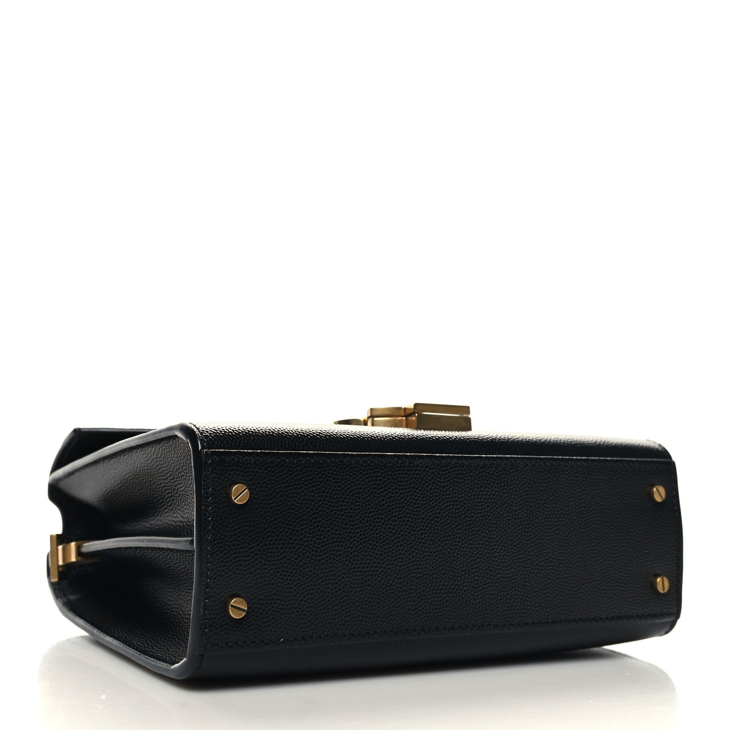 Grain de Poudre Mini Classic Monogram Cassandra Top Handle Black