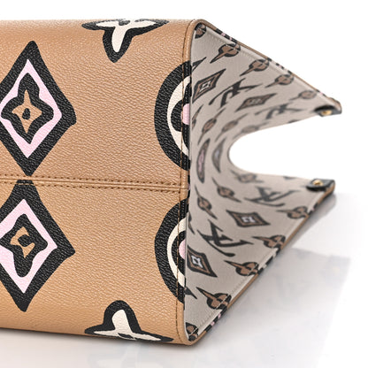 Louis Vuitton Monogram Giant Wild At Heart Onthego GM Arizona 8 of 10