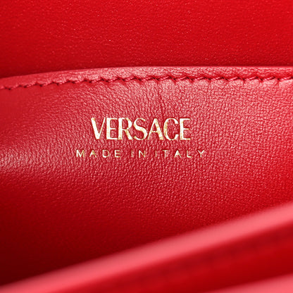 Versace Lambskin Kleio Shoulder Bag Lipstick Red 6 of 10