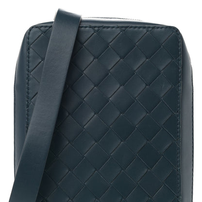 Bottega Veneta Nappa Intrecciato Crossbody Bag Celeste 7 of 9