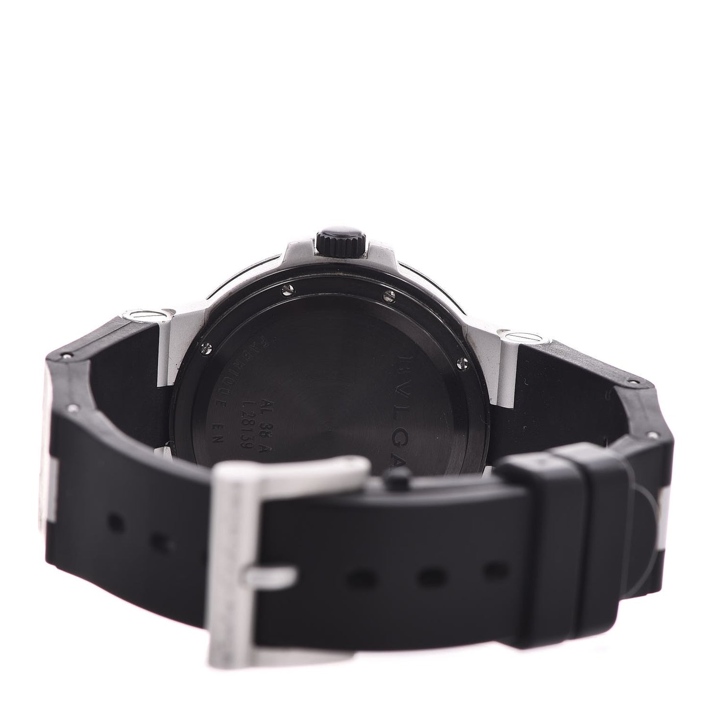 Aluminum Rubber 38mm Diagono Quartz Watch