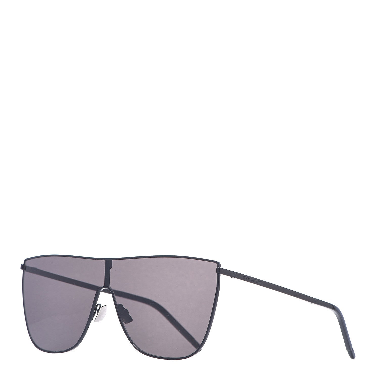 Saint Laurent Mask SL1 Sunglasses Black 1 of 9