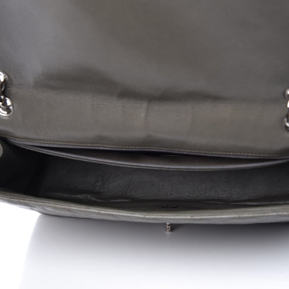 Chanel Caviar Quilted Maxi Single Flap Grey 5 of 7