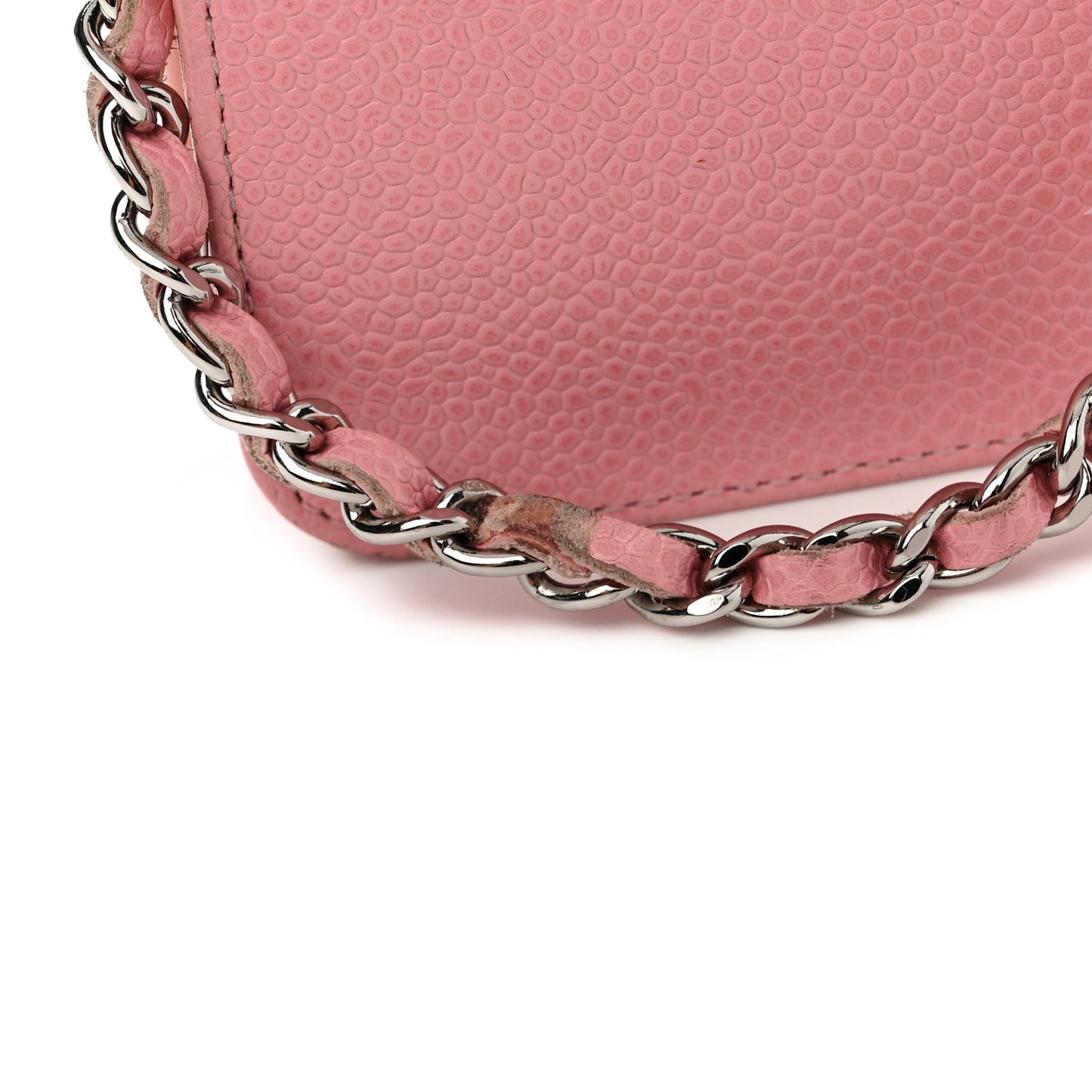 Caviar Timeless CC Wallet on Chain WOC Pink
