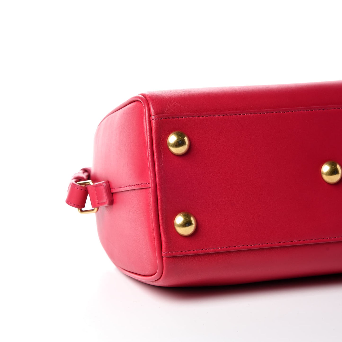 Calfskin Classic Baby Duffle Fuchsia