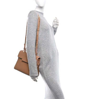Delvaux Crispy Calfskin MM Tempete Satchel Beige 3 of 10