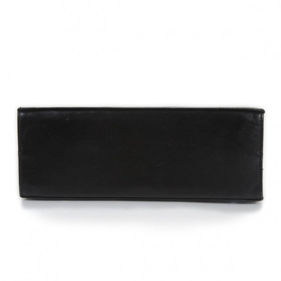 SALVATOREFERRAGAMOLeatherEveningBagBlack