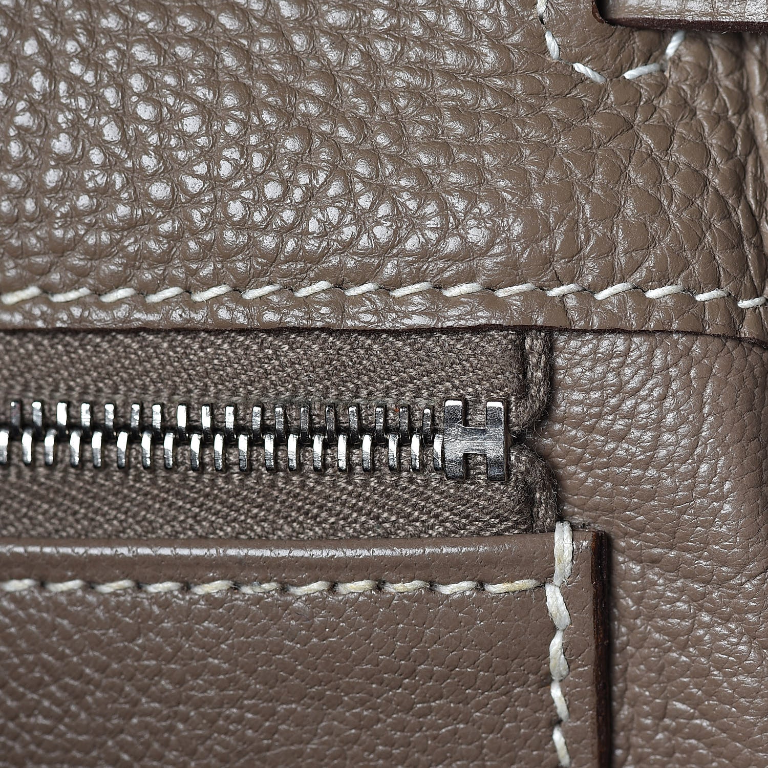 Hermes Togo Kelly Retourne 35 Etoupe 17 of 36