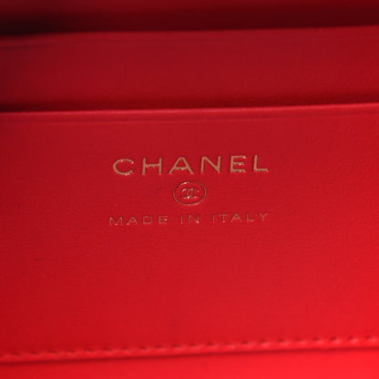 Chanel Caviar Quilted Filigree Vanity Clutch With Chain Multicolor 5 of 9