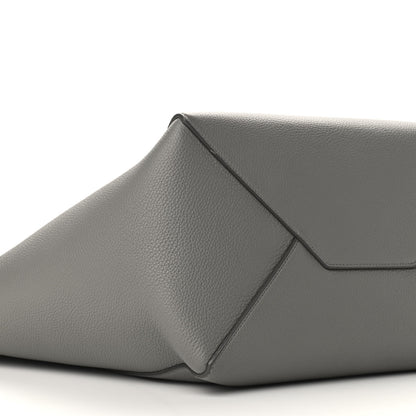Celine Soft Grained Calfskin Small Belt Cabas Phantom Zinc 8 of 9