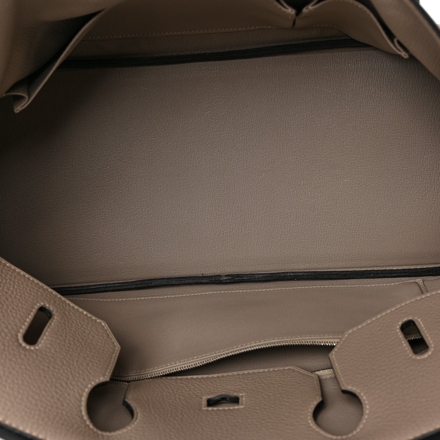 Taurillon Clemence JPG Shoulder Birkin II 42 Gris Tourterelle