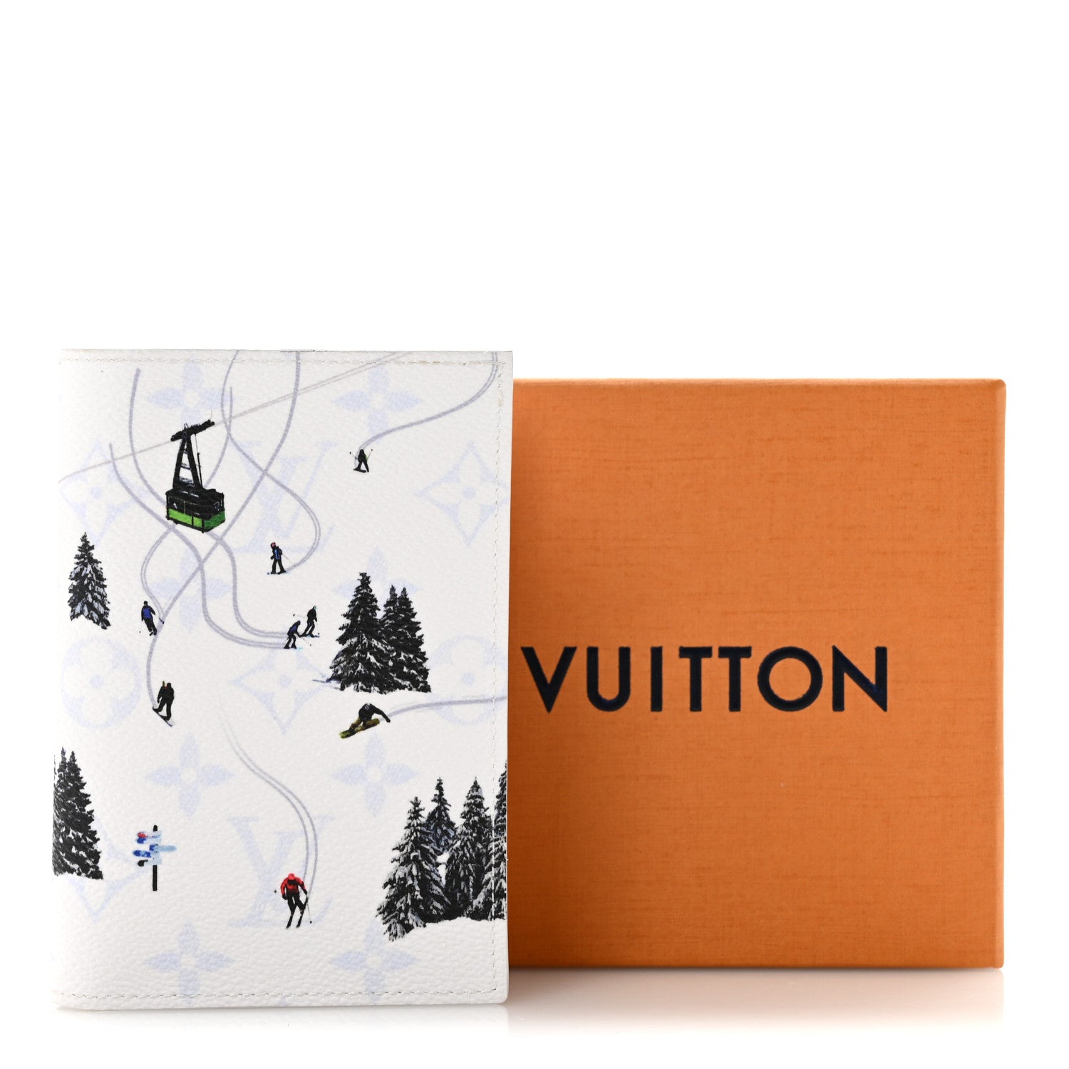 Louis Vuitton Monogram Sports Passport Cover Ski White 7 of 7