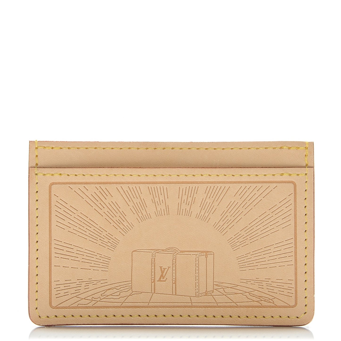 Vachetta Voyages Card Holder