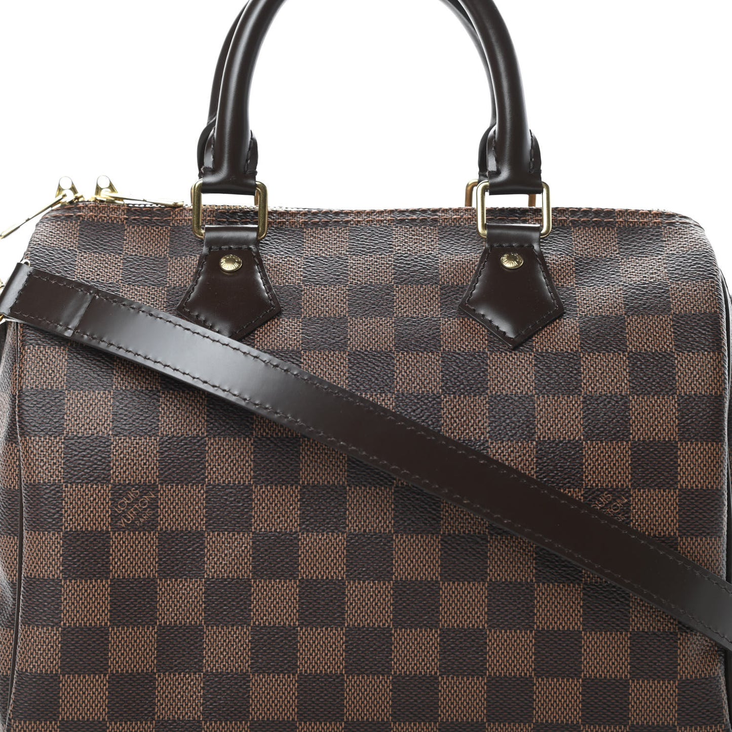 Damier Ebene Speedy Bandouliere 25
