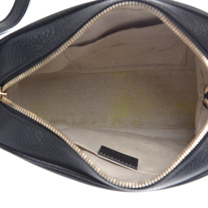 Gucci Pebbled Calfskin Small Soho Disco Bag Black 5 of 16