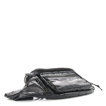 Saint Laurent Nylon Logo Ripstop Body Belt Bag Black 4 of 9