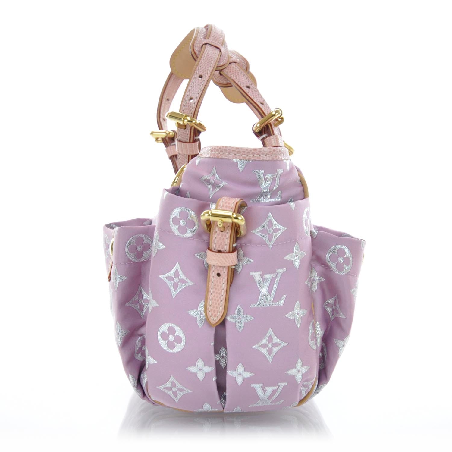 Louis Vuitton Monogram Glitter Cabas Pink 4 of 8