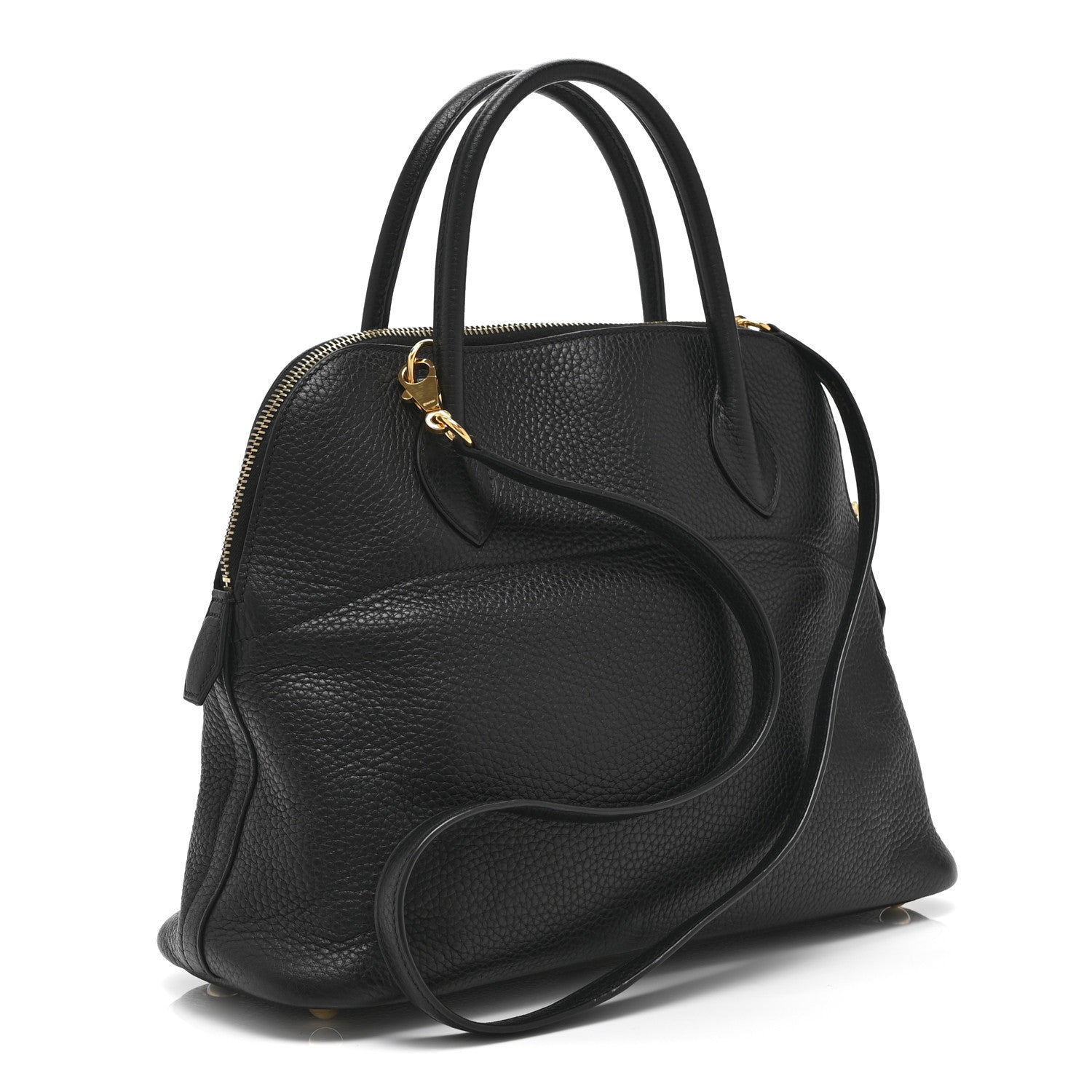 Hermes Taurillon Clemence Bolide 31 Black 3 of 12