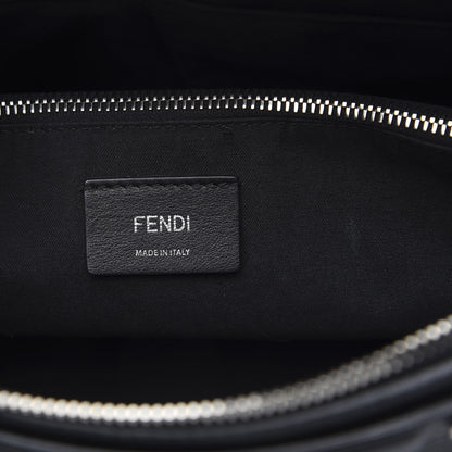Fendi Vitello Dolce Medium By The Way Boston Bag Black 6 of 13