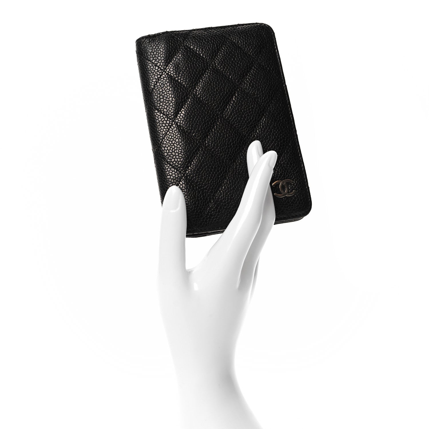 Chanel Caviar Quilted Agenda Cover Black 2 of 9
