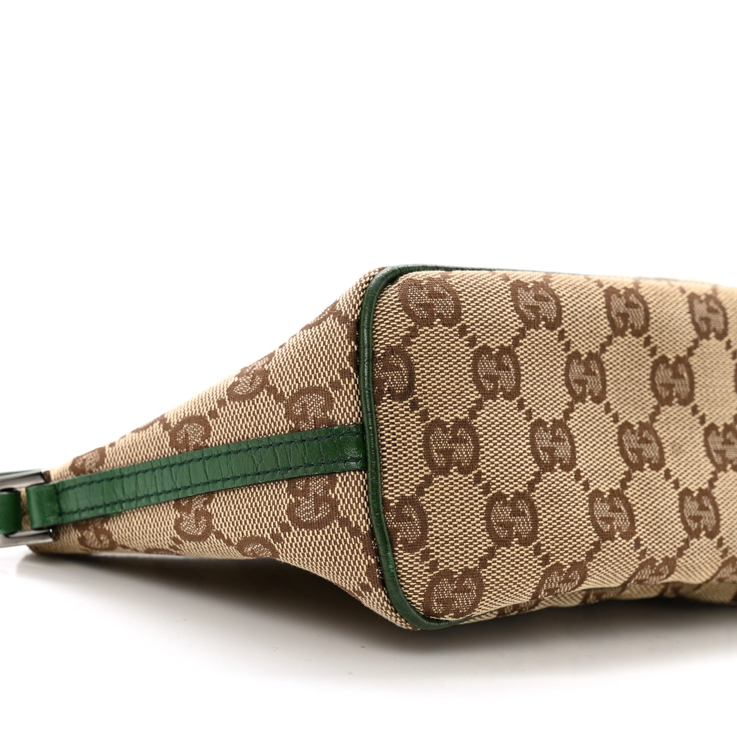 Monogram Web Boat Pochette Green