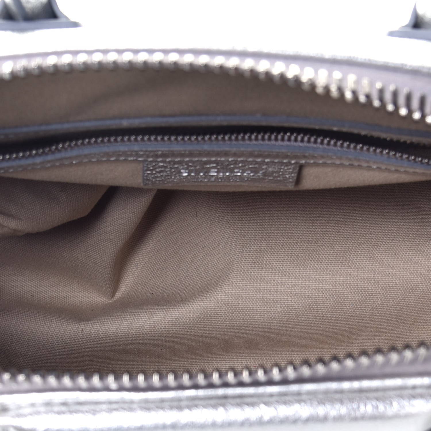 Givenchy Metallic Sugar Goatskin Small Antigona Silver 6 of 9