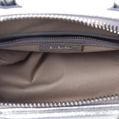 Givenchy Metallic Sugar Goatskin Small Antigona Silver 6 of 9