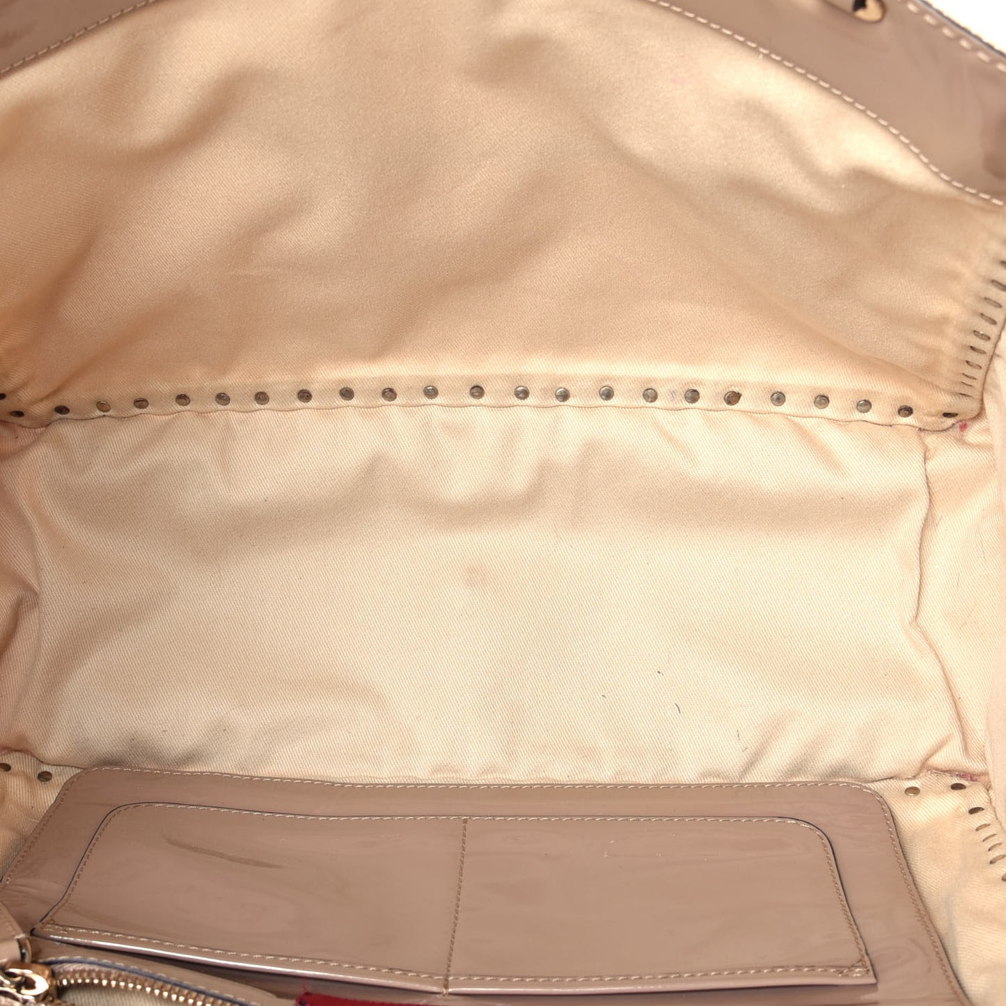 Raffia Medium Rockstud Tote Natural