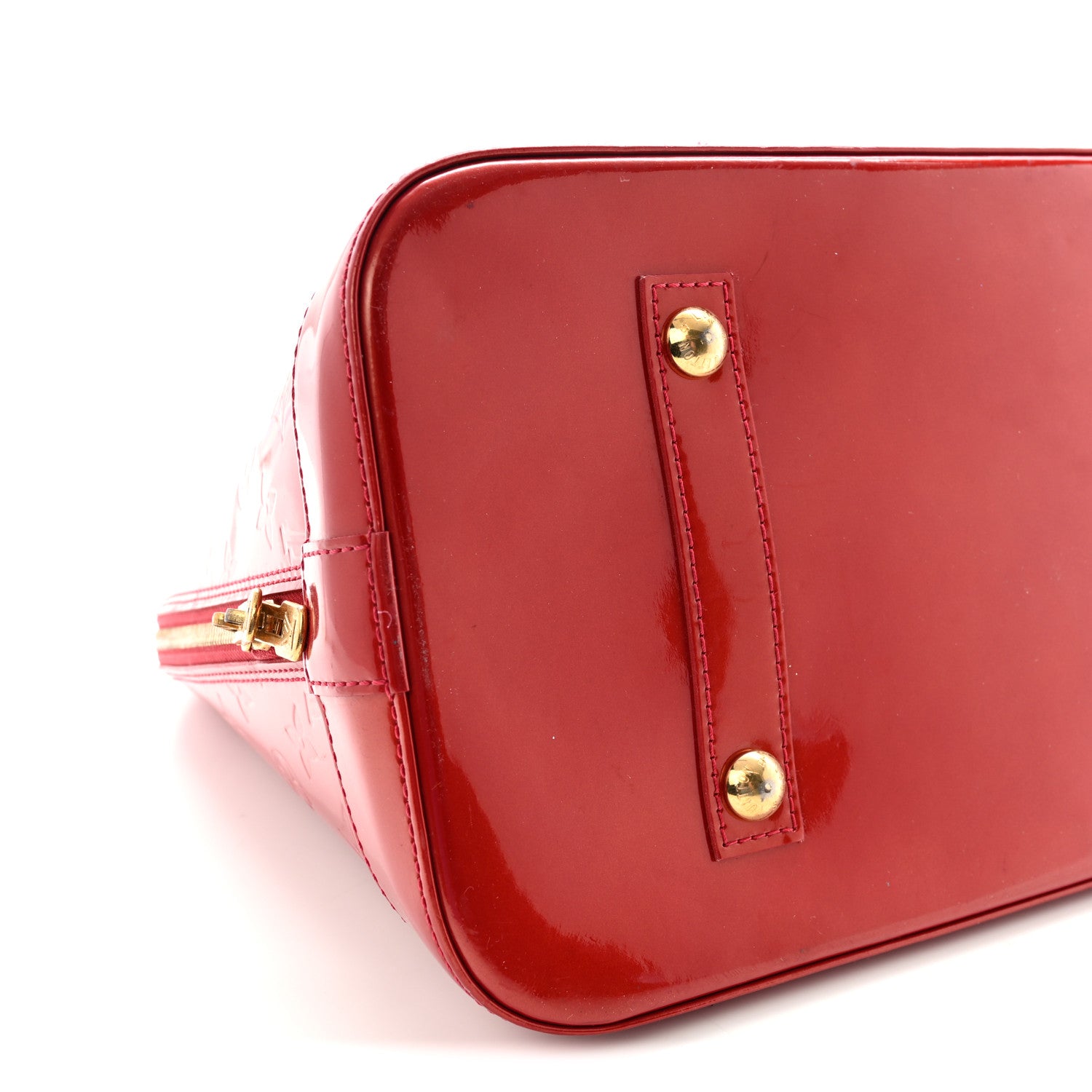 Louis Vuitton Vernis Alma GM Pomme D'Amour 8 of 9