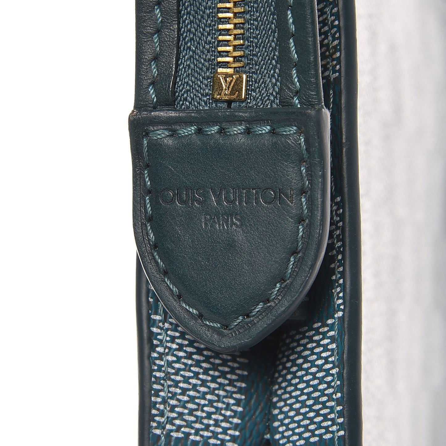 Damier Couleurs Element Clutch Cyan