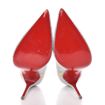 Christian Louboutin Suede Unicorn So Kate 120 Pumps 37.5 Multi 6 of 10