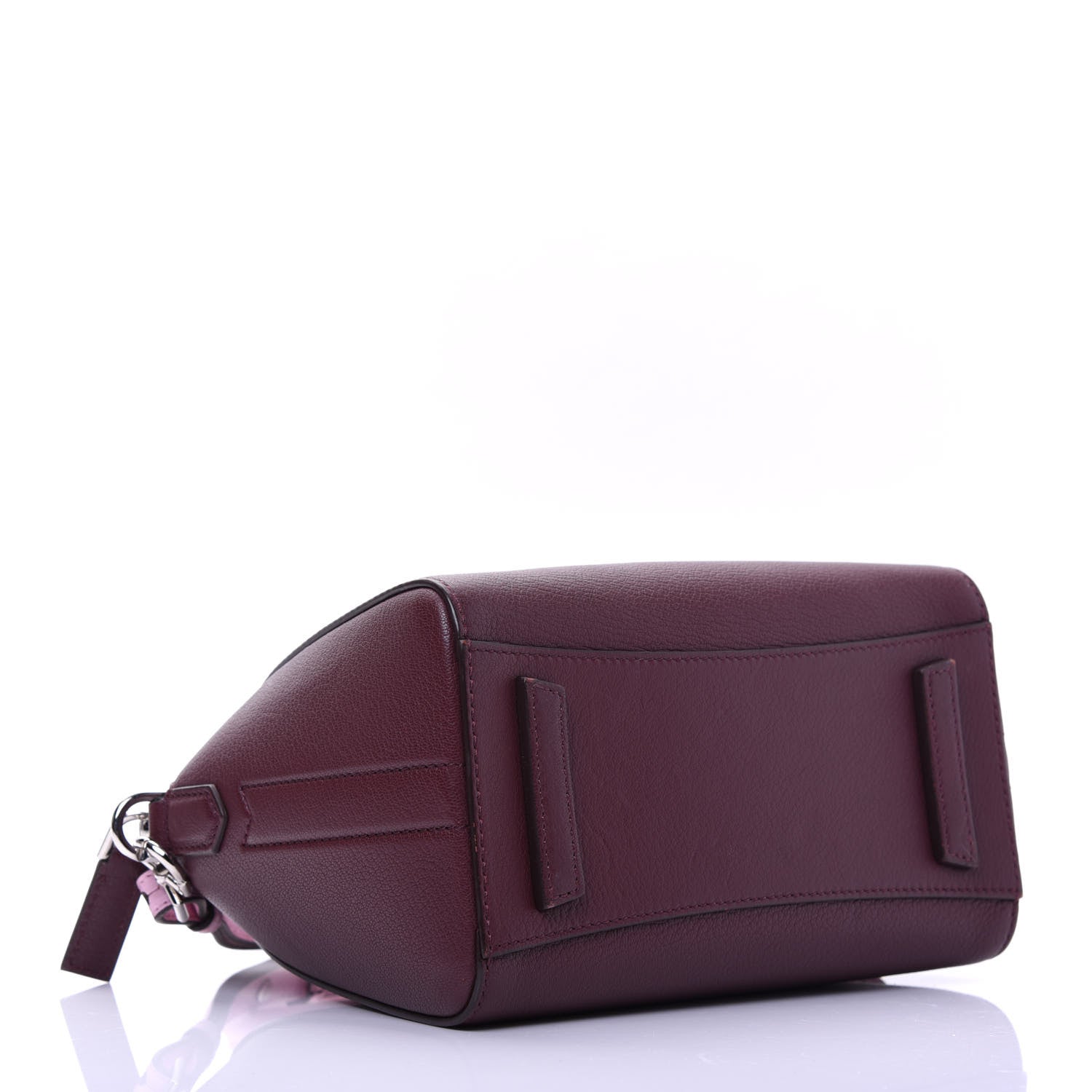 Givenchy Sugar Goatskin Mini Tri-Color Antigona Burgundy Pink White 5 of 16