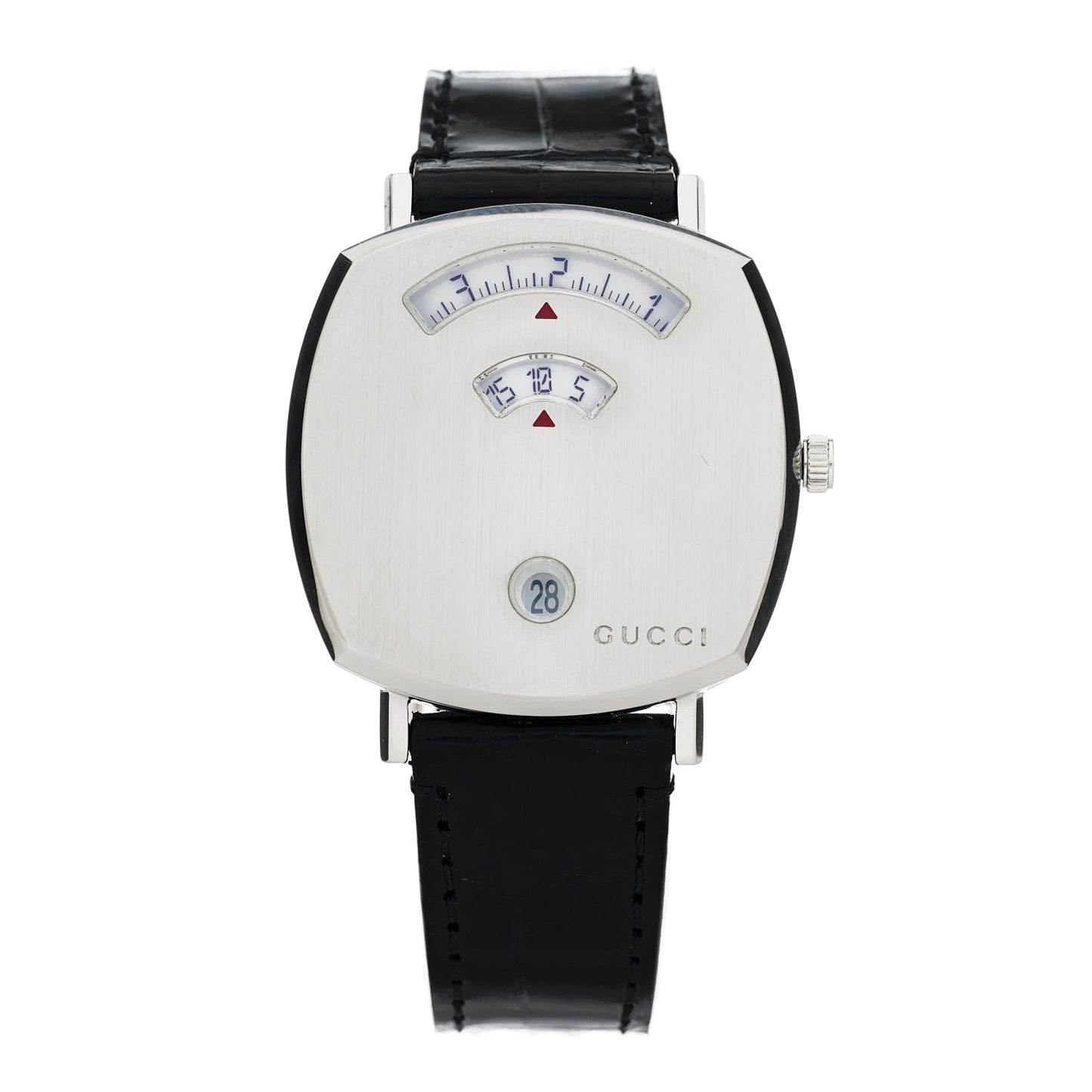 Stainless Steel Alligator 38mm Grip Quartz Watch