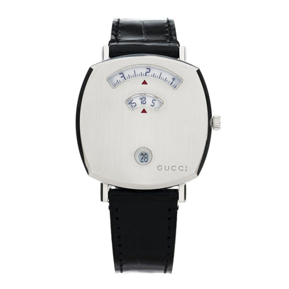 Gucci Stainless Steel Alligator 38mm Grip Quartz Watch 1 of 5