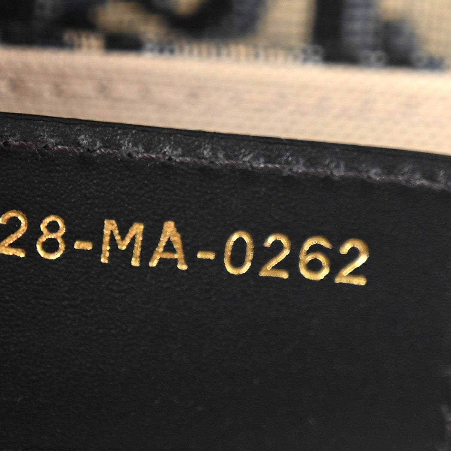 Christian Dior Oblique Saddle Bag With Strap Blue 7 of 11