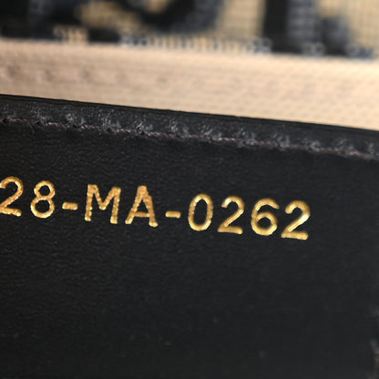 Christian Dior Oblique Saddle Bag With Strap Blue 7 of 11