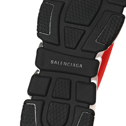 Balenciaga Neoprene Knit Mens Speed Graffiti Sneakers 44 Red White Black 8 of 11