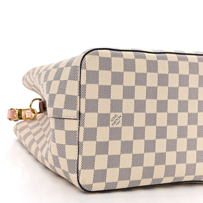 Louis Vuitton Damier Azur Neonoe MM Eau De Rose 10 of 11