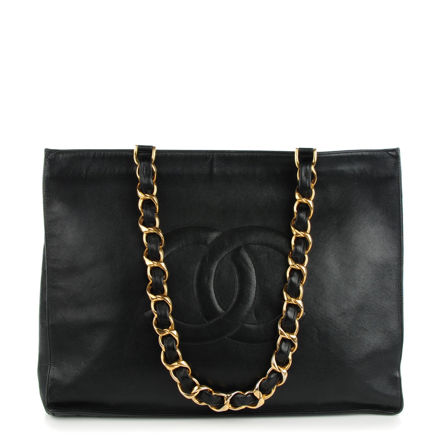 Chanel Lambskin Jumbo Shoulder Bag Black 1 of 8
