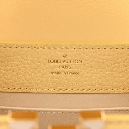 Louis Vuitton Taurillon Mini Capucines Jaune Plume 7 of 10