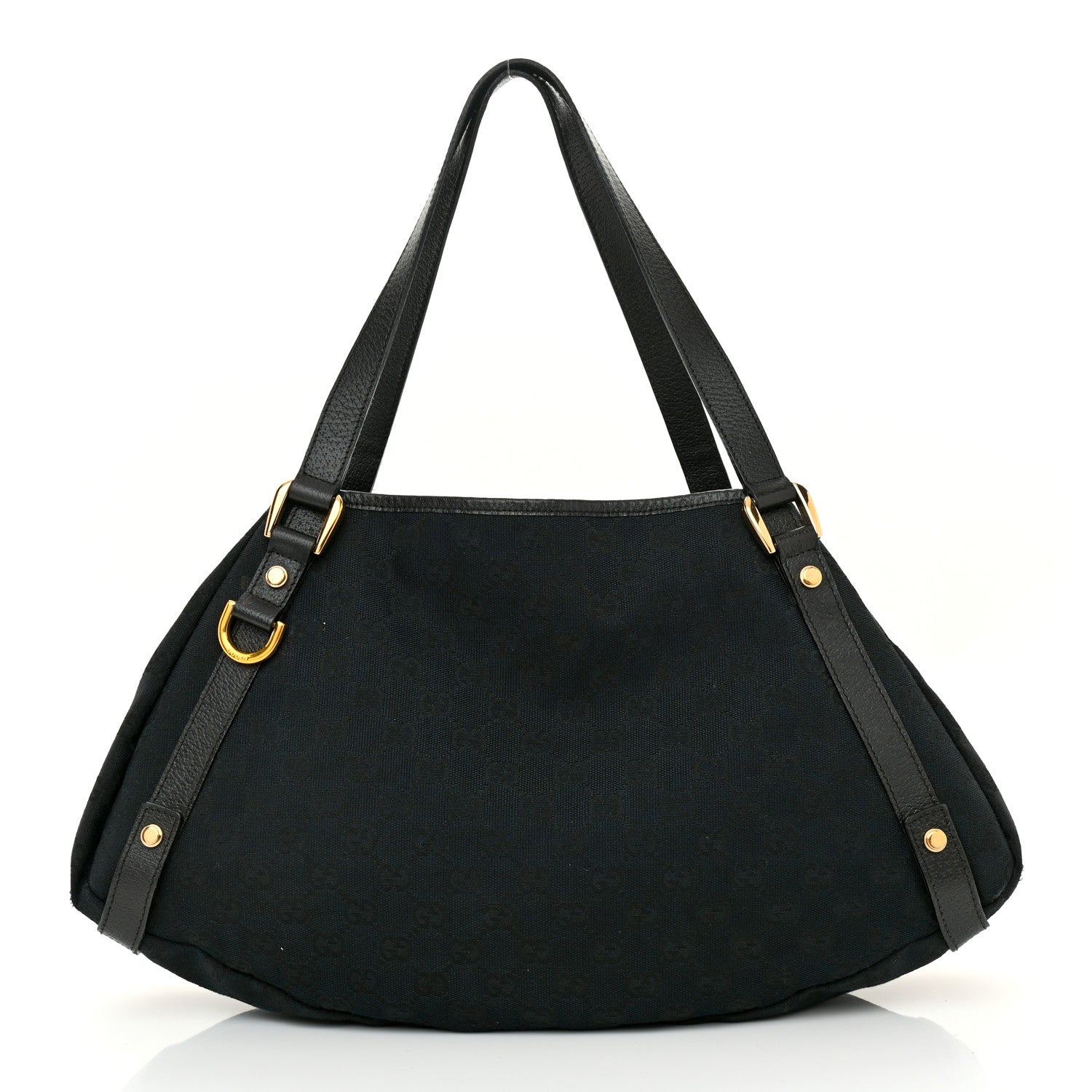 Gucci Monogram Medium Abbey Shoulder Bag Black 1 of 15