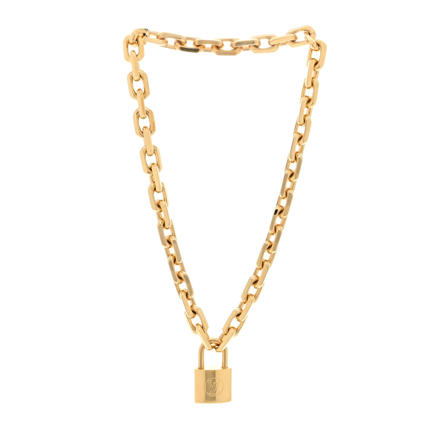 LV Edge Necklace Cadenas Gold